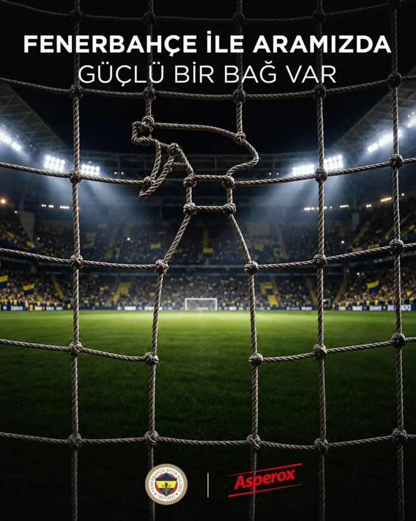 Fenerbahçe’nin Sahadaki Güçlü Mücadelesine Asperox Gücü Eşlik Ediyor