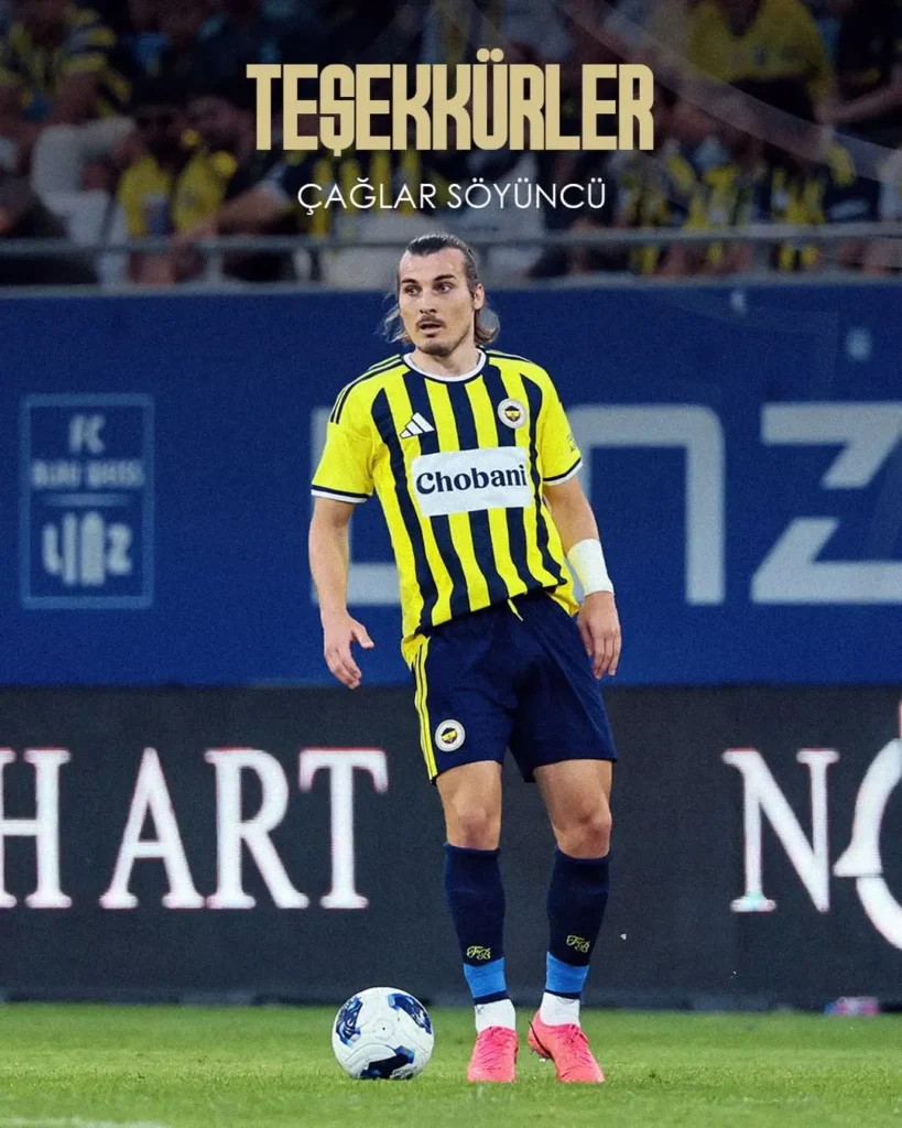 Fenerbahçe Spor Kulübü’nden Çağlar Söyüncü Açıklaması