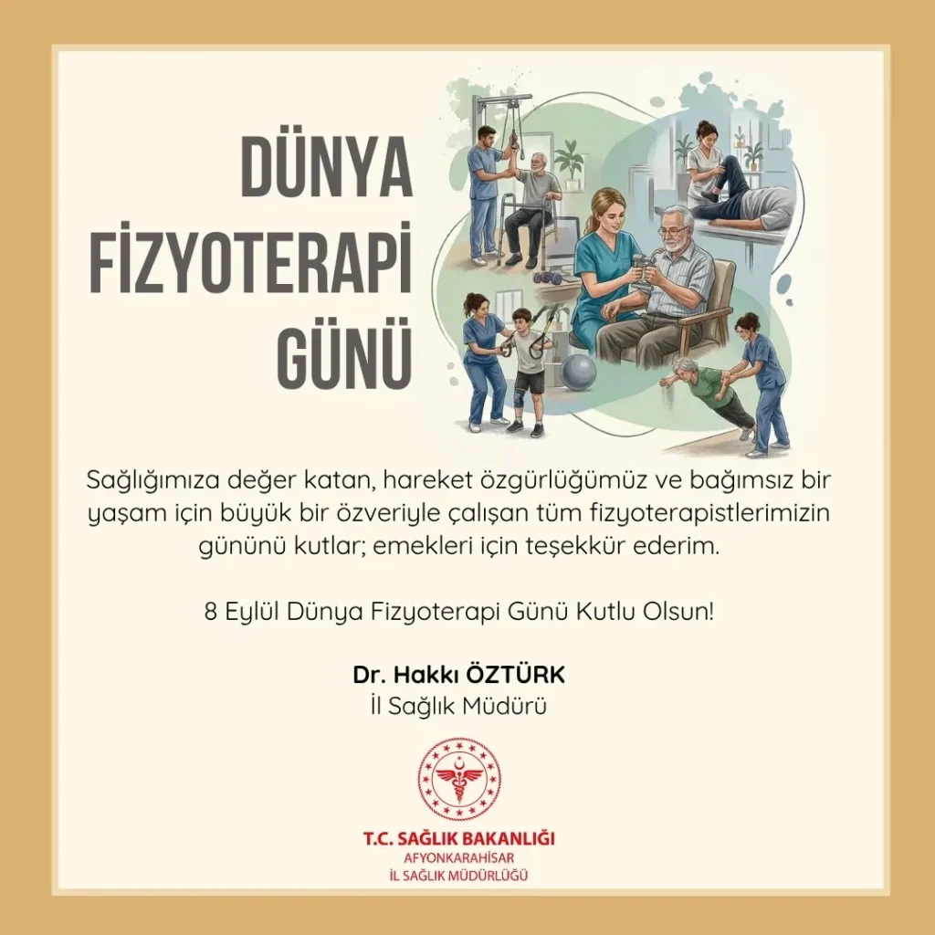 Fizyoterapistlere Teşekkür: Dünya Fizyoterapi Günü Kutlu Olsun!