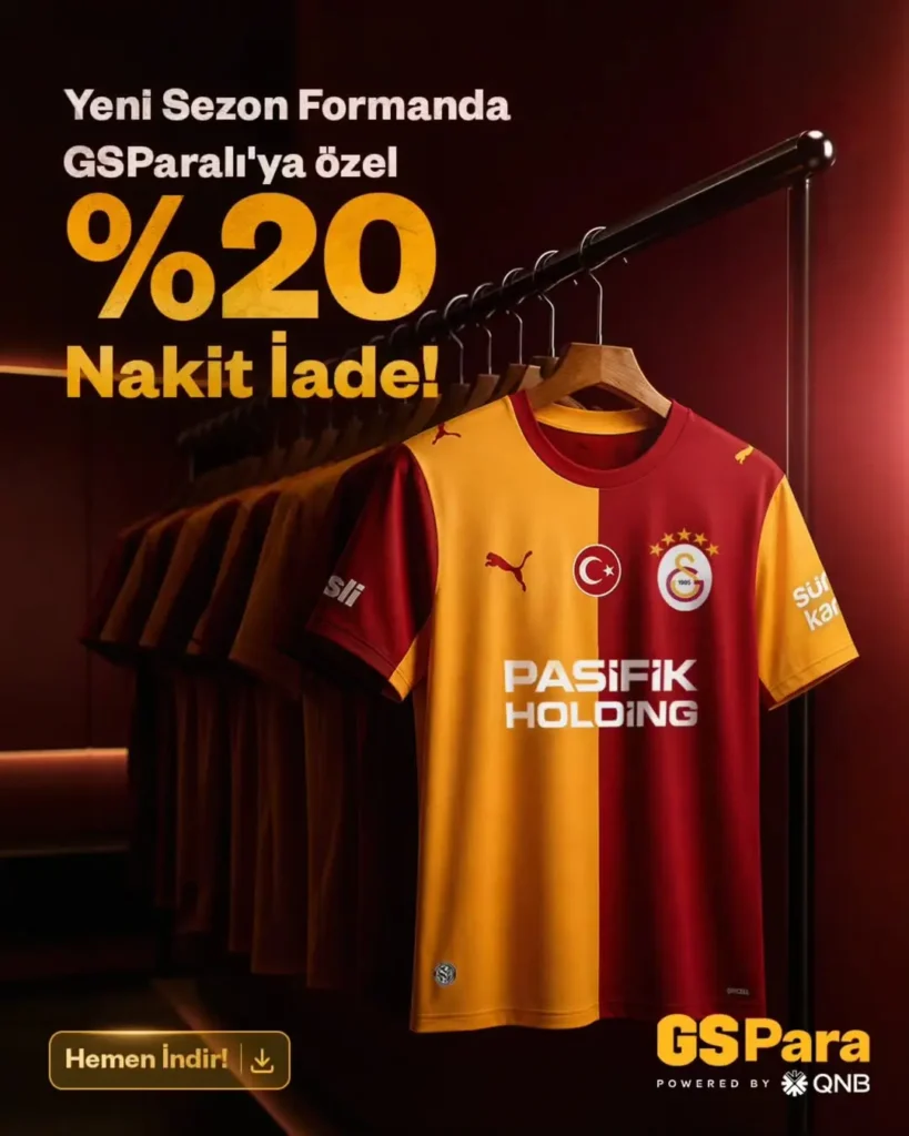 GSStore’dan Formana %20 Nakit İade Fırsatı!