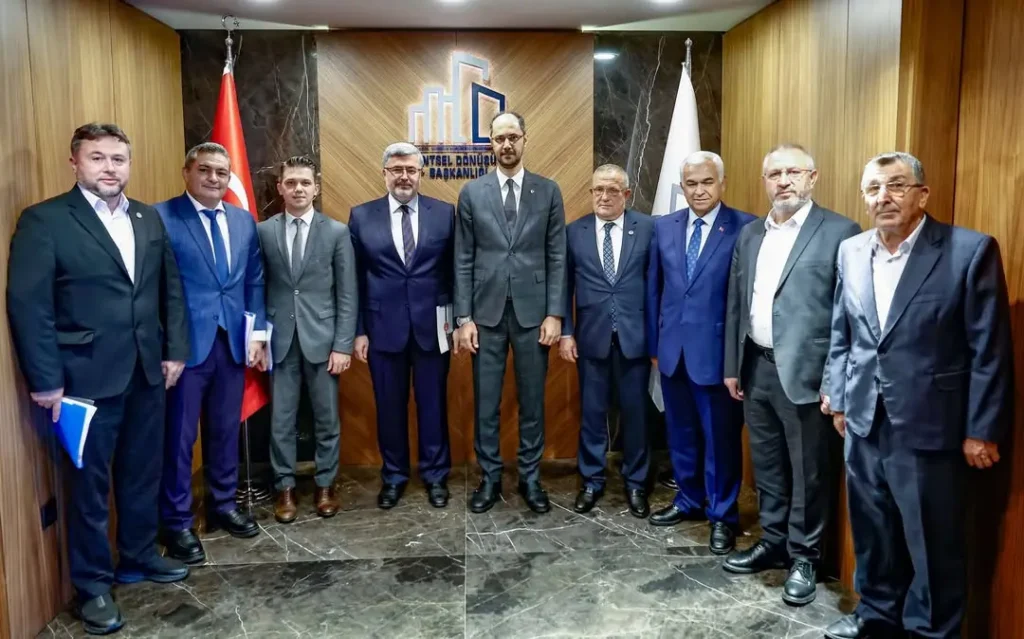 Kentsel Dönüşümde Başkan Hakkı Alp’in Önemli Ziyareti