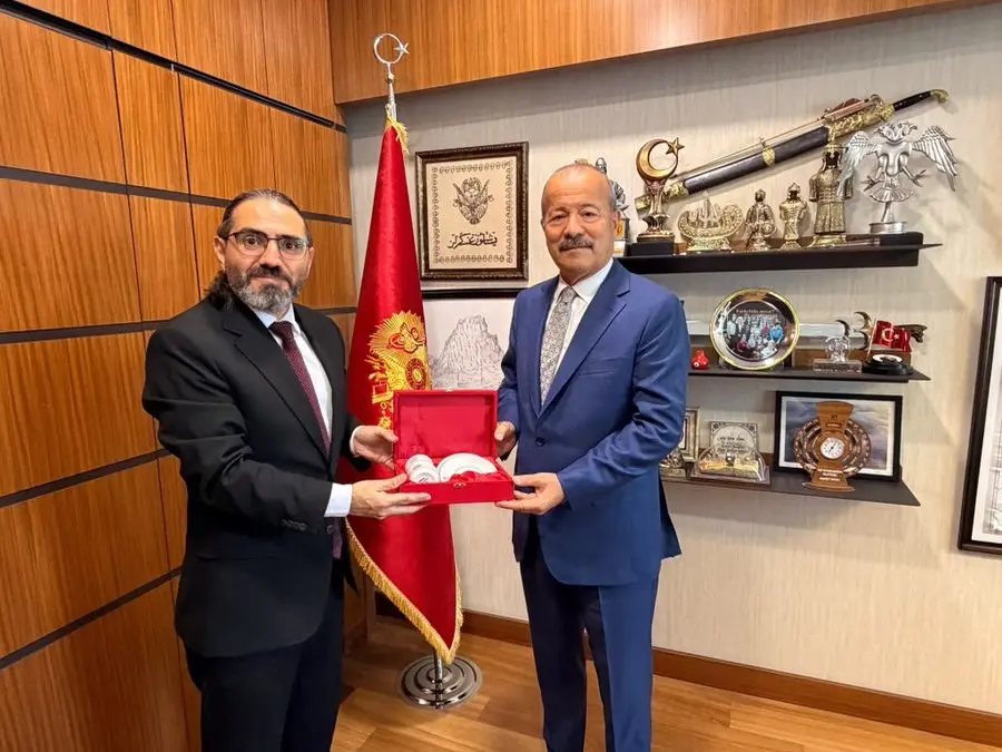 Kızılay İçecek Genel Müdür Yardımcısı Mehmet Karaaslan’ı Gazi Meclisimizde Misafir Ettik