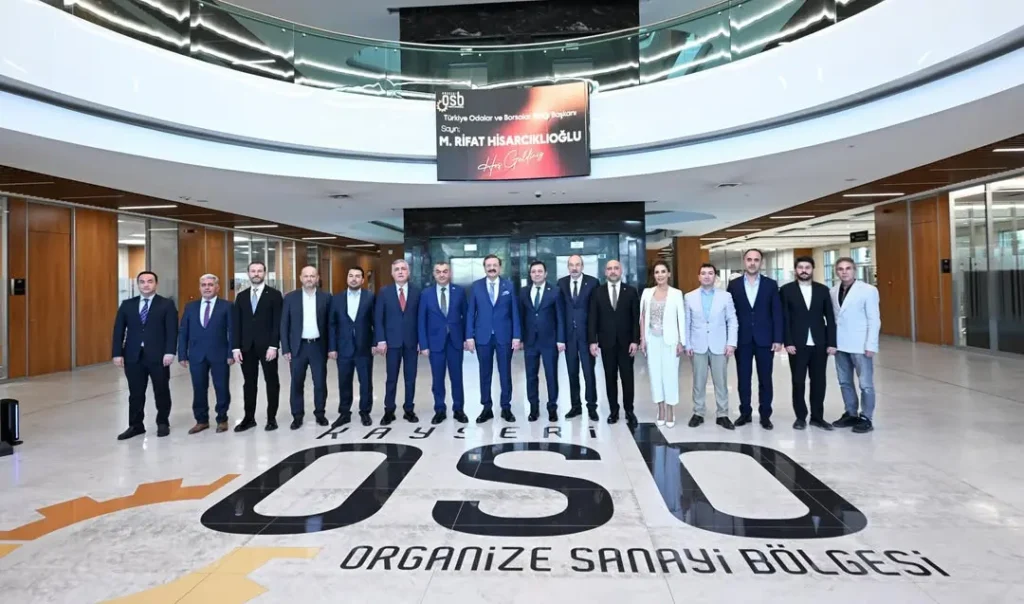 Mehmet Yalçın ve Yönetim Kurulu Üyelerine Hayırlı Olsun Ziyareti