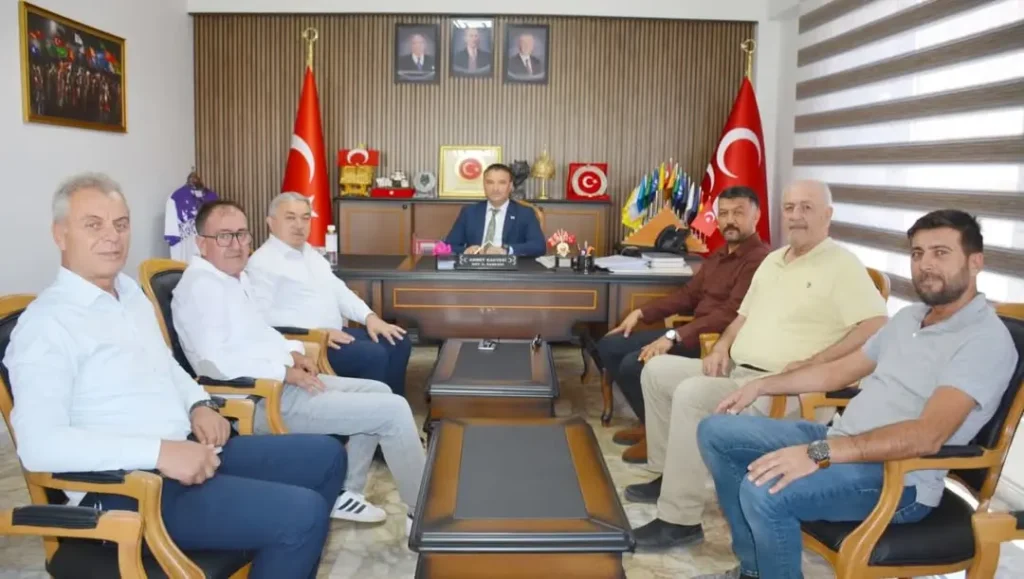 Mhp Afyonkarahisar İl Başkanlığı’ndan İlçe Belediye Başkanlarına Hayırlı Olsun Ziyareti