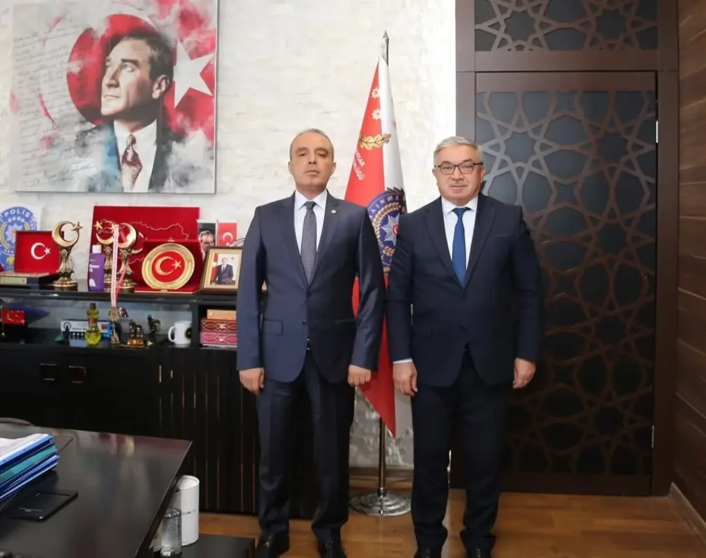 Şuhut Belediye Başkanı Muhuttin ÖZAŞKIN’dan İl Emniyet Müdürü Ahmet Birtan Erol Ziyareti