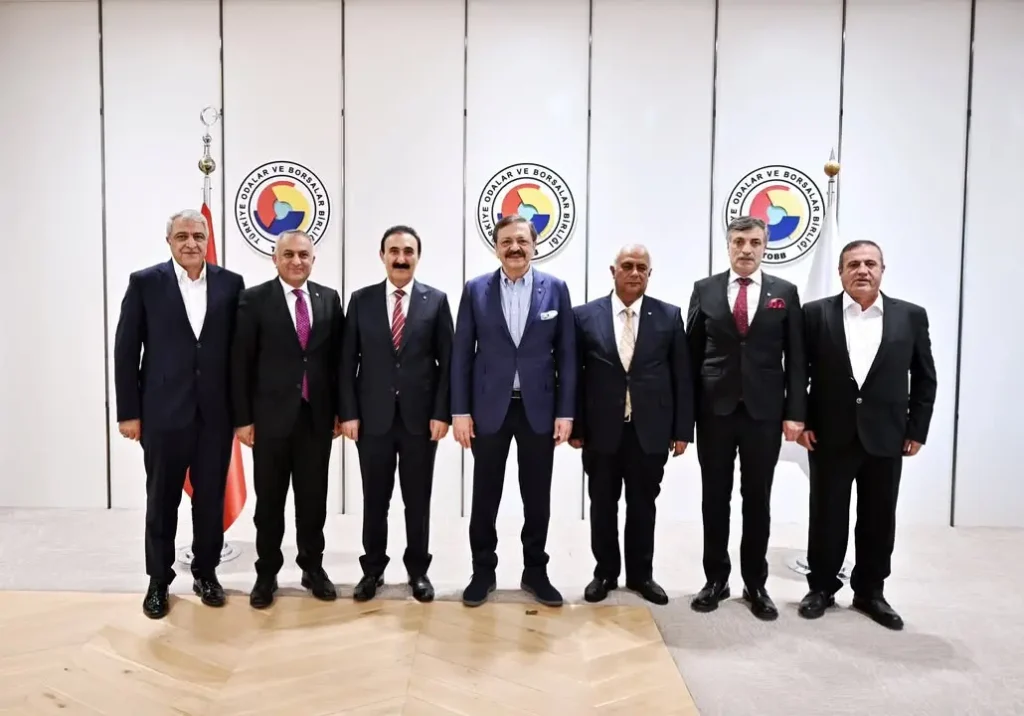 TOBB Başkanı Hisarcıklıoğlu, Ticaret Odası Başkanları ile Bir Araya Geldi