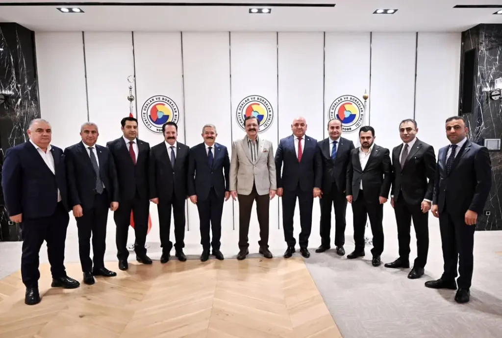 Van Ticaret ve Sanayi Odası Yönetim Kurulu Başkanı ve Meclis Başkanı TOBB Başkanı Mustafa Rifat Hisarcıklıoğlu’nu Ağırladı