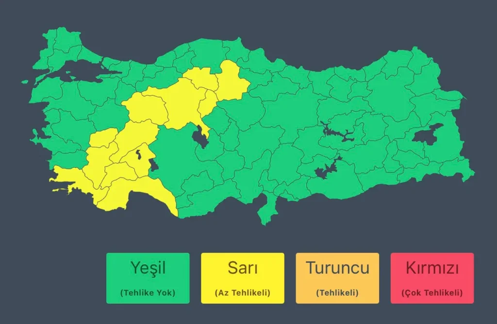 17 Eylül’de Ankara ve çevresinde yağış bekleniyor