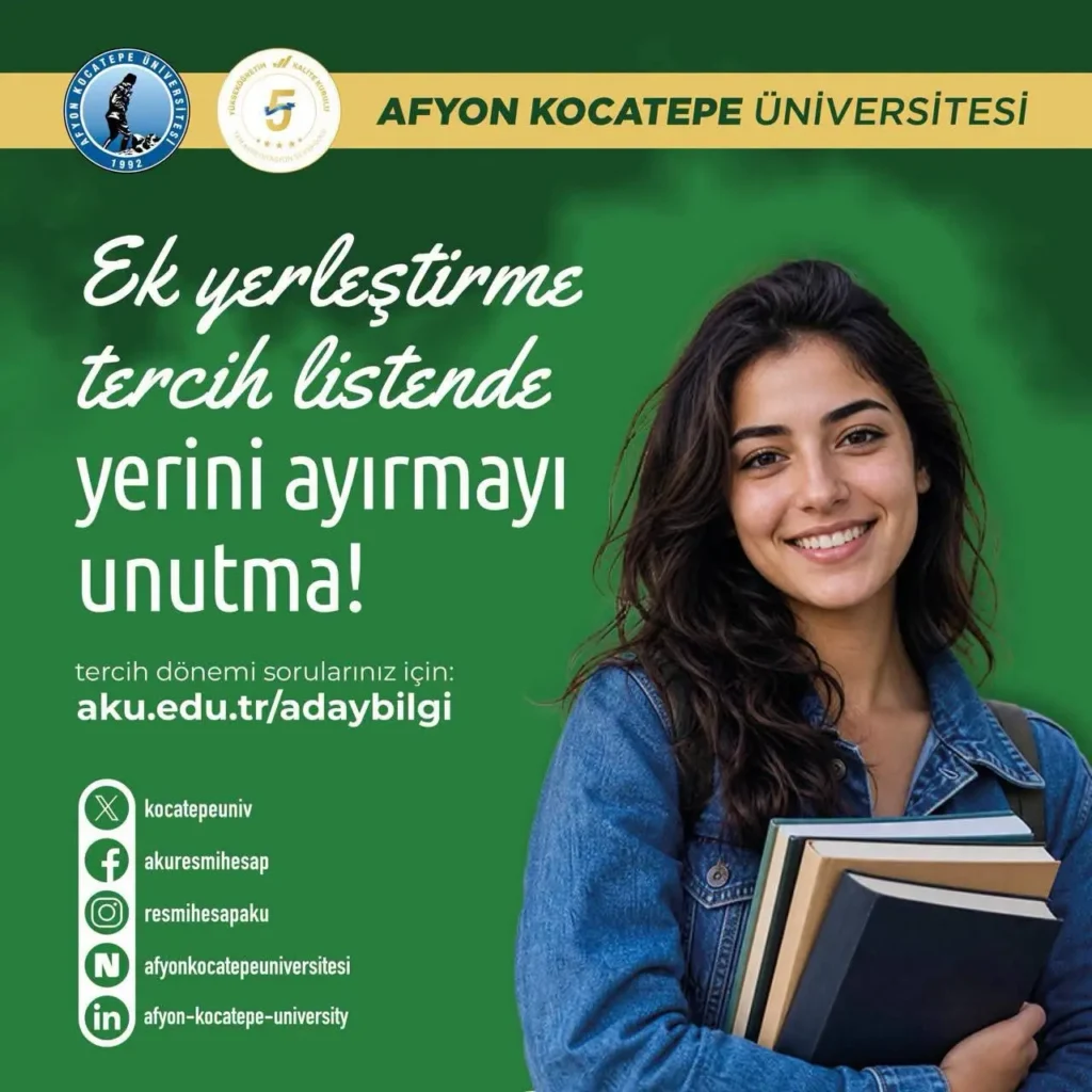 2026-YKS Ek Yerleştirme Tercih Süreci Başladı