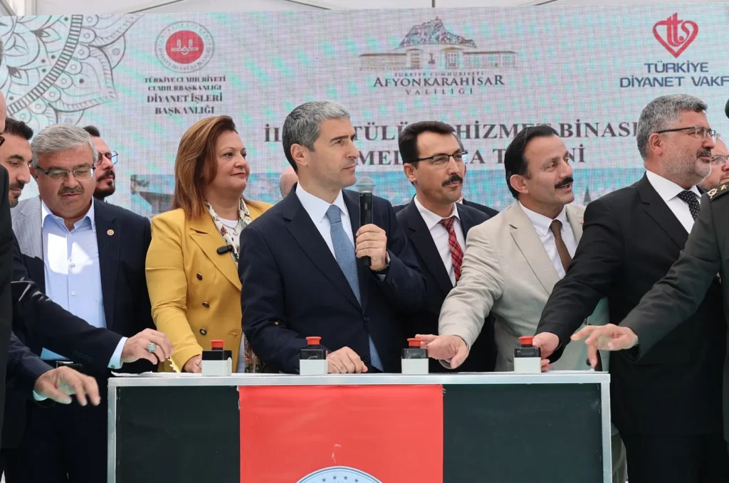 Afyonkarahisar’da Yeni Müftülük Binası Temeli Atıldı