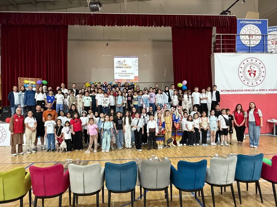 Afyonkarahisar Gençlik ve Spor İl Müdürlüğü 2026 Yaz Kulübü Kapanış Programı