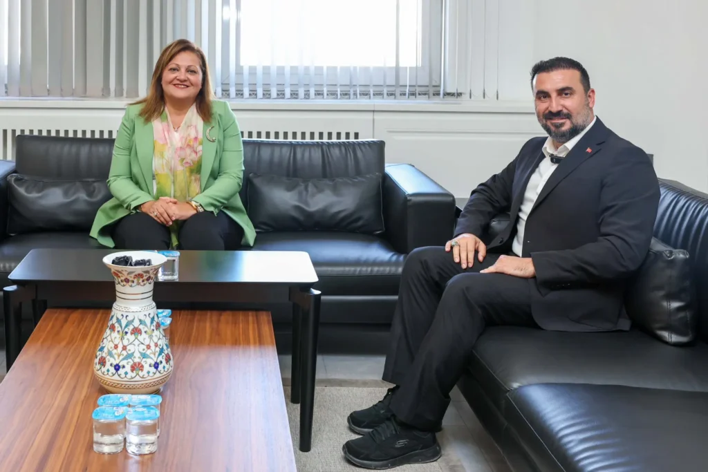 AK Parti İl Başkanı Kavak ile görüşme yapıldı