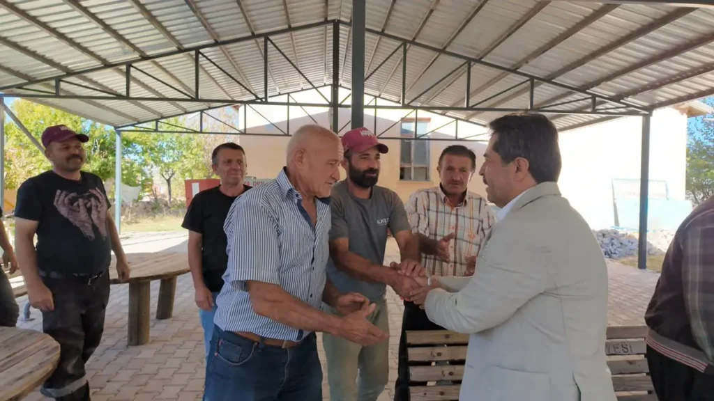 Akçaalan Köyü’nde Vatandaşlarla Buluşma
