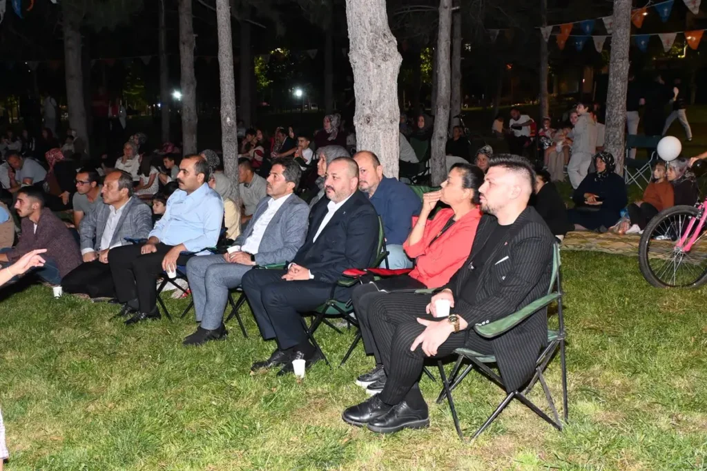 Aktekke Millet Bahçesi’nde Açık Hava Sineması Etkinliği