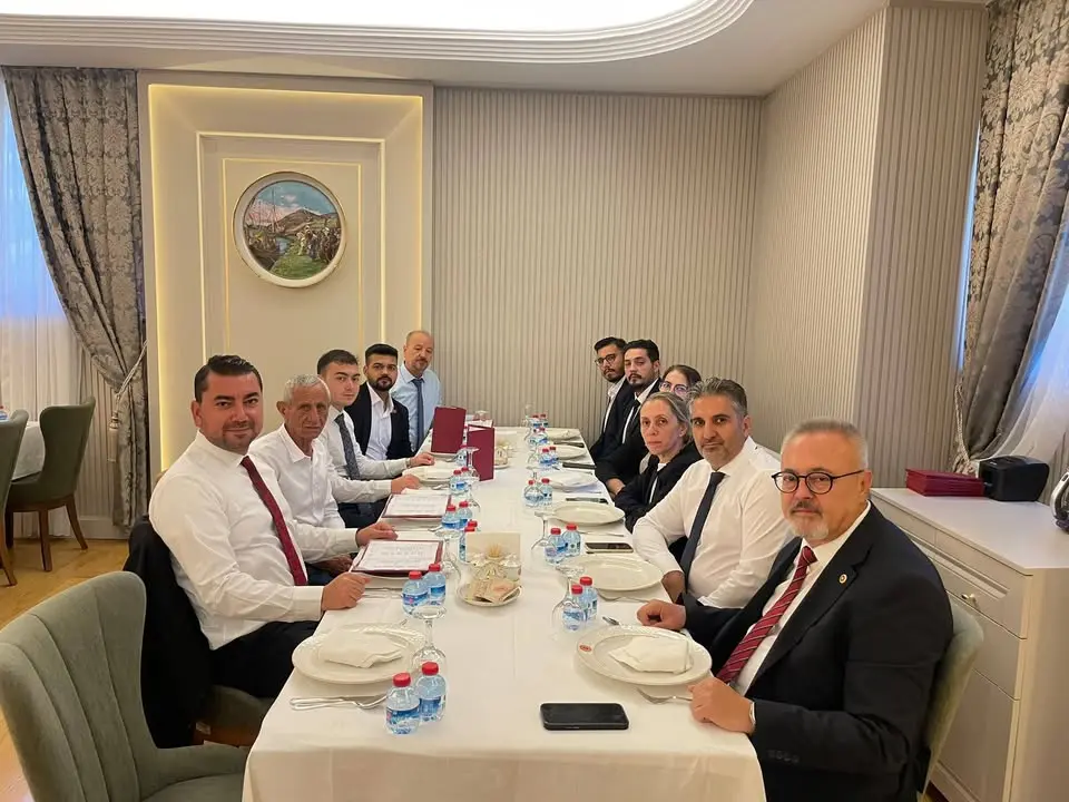 Ali Karaoba, TBMM’de İl Yöneticilerini Ağırladı