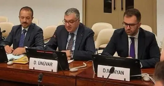 Bakan Yardımcısı Ünüvar Cenevre’de toplantıya katıldı