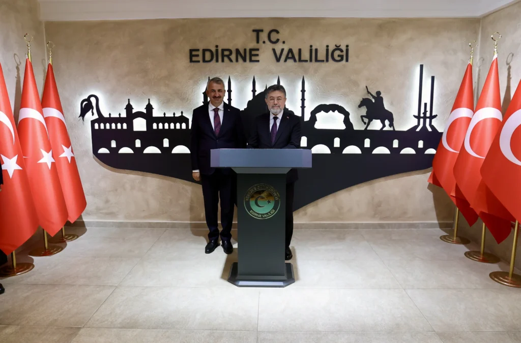 Bakan Yumaklı, Edirne Valiliğini Ziyaret Etti