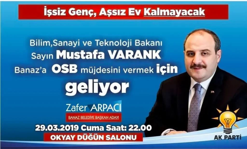 Banaz’da Organize Sanayi Bölgesi Gelişmeleri