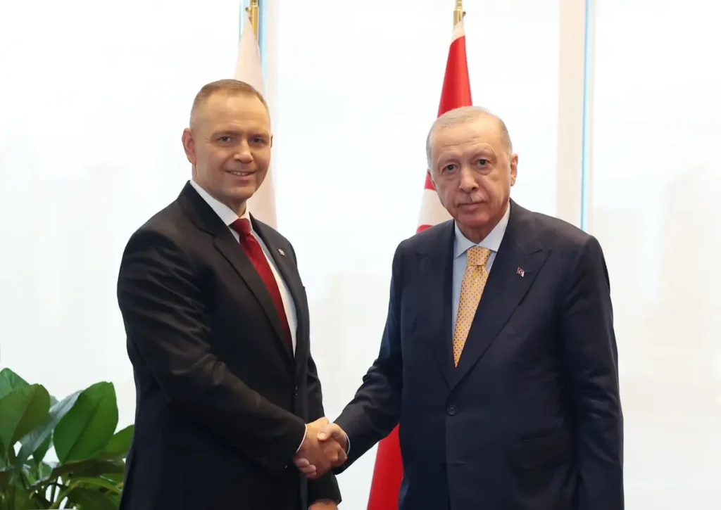 Cumhurbaşkanı Erdoğan, Polonya Cumhurbaşkanı ile görüştü