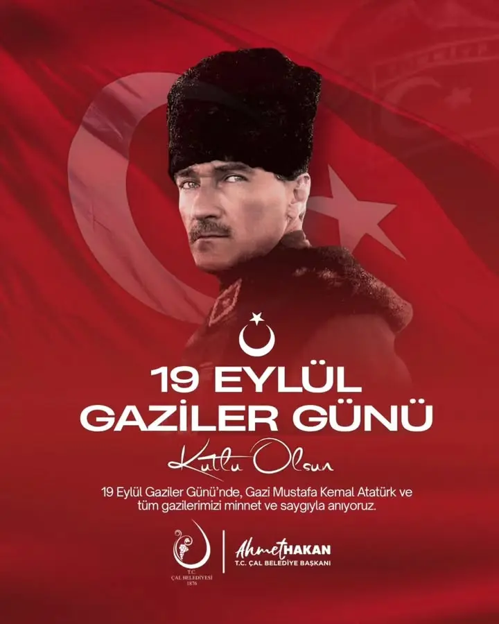 Denizli Çal Belediyesi’nden Gazilere Saygı Duruşu
