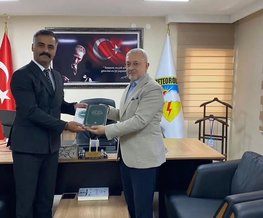 Denizli İl Müftüsü’nden Meteoroloji Ziyareti