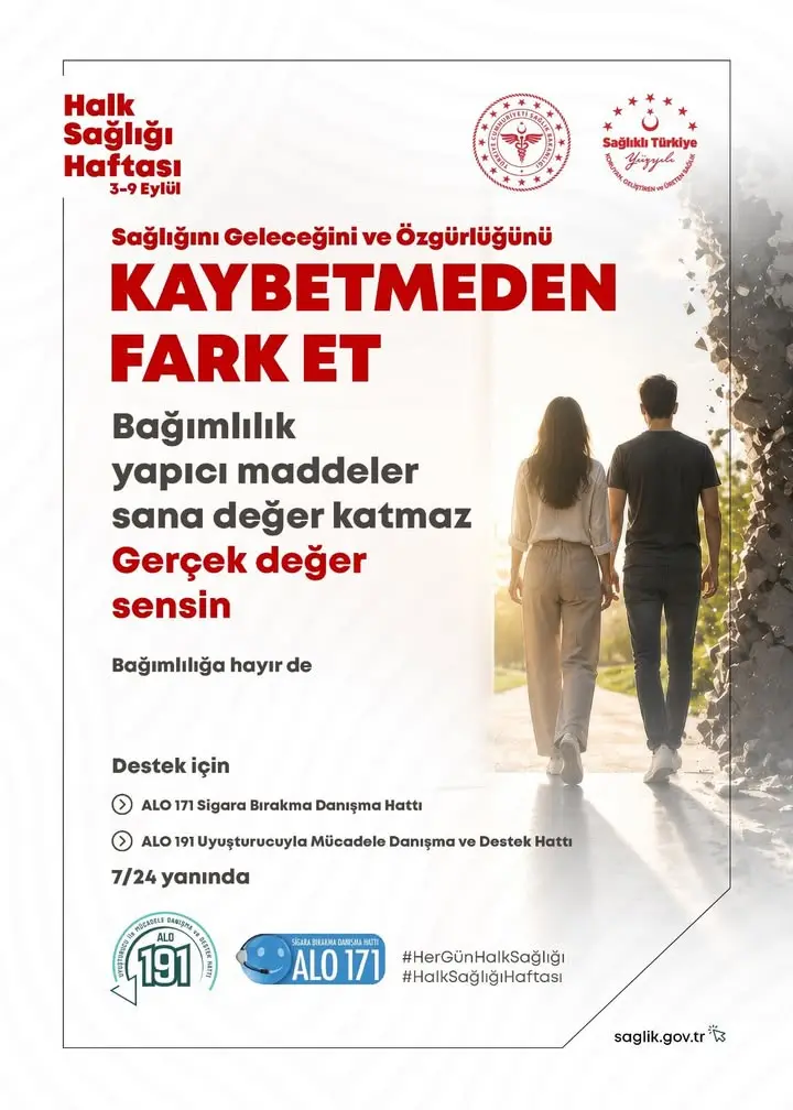 Denizli İl Sağlık Müdürlüğü’nden bağımlılıkla mücadele çağrısı