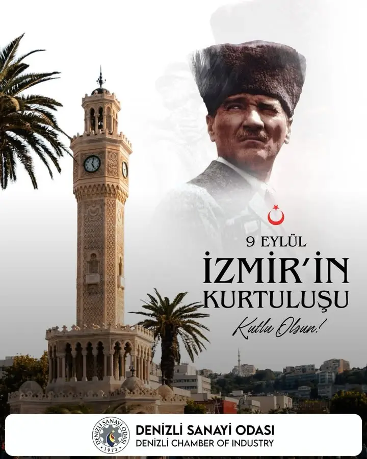 Denizli Sanayi Odası’ndan 9 Eylül mesajı