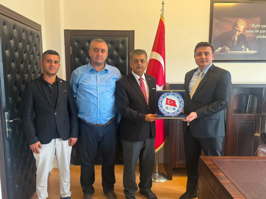 Diyanet-Sen Isparta İl Başkanı Kaymakam’ı ziyaret etti