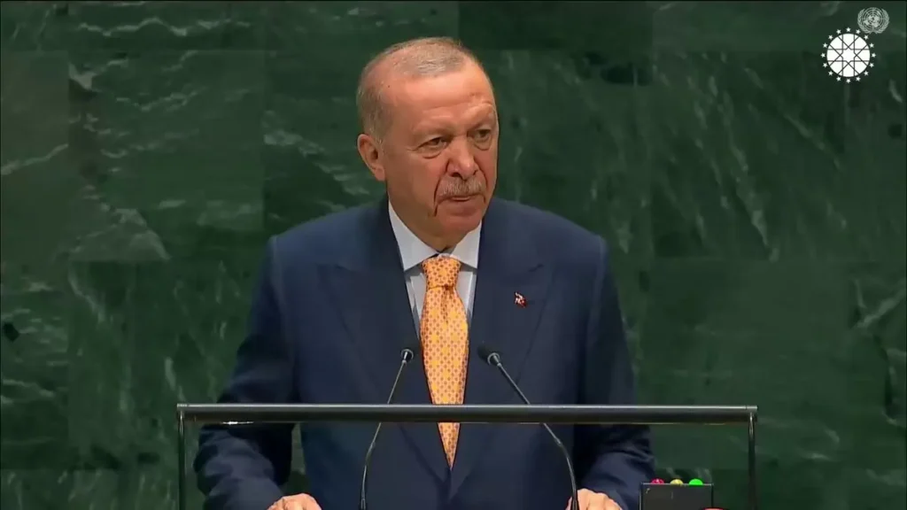 Erdoğan, BM Genel Kurulu’nda Gazze’yi eleştirdi