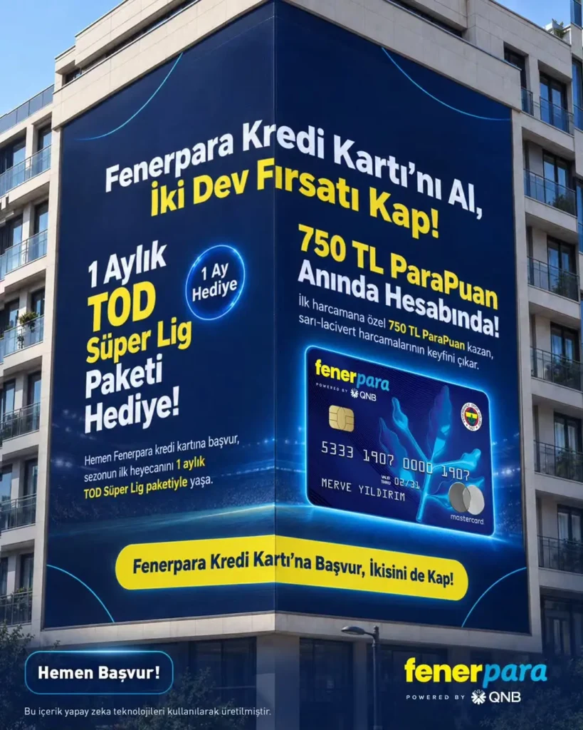 Fenerbahçe’den Fenerpara Kredi Kartı İle Çift Dev Fırsat!