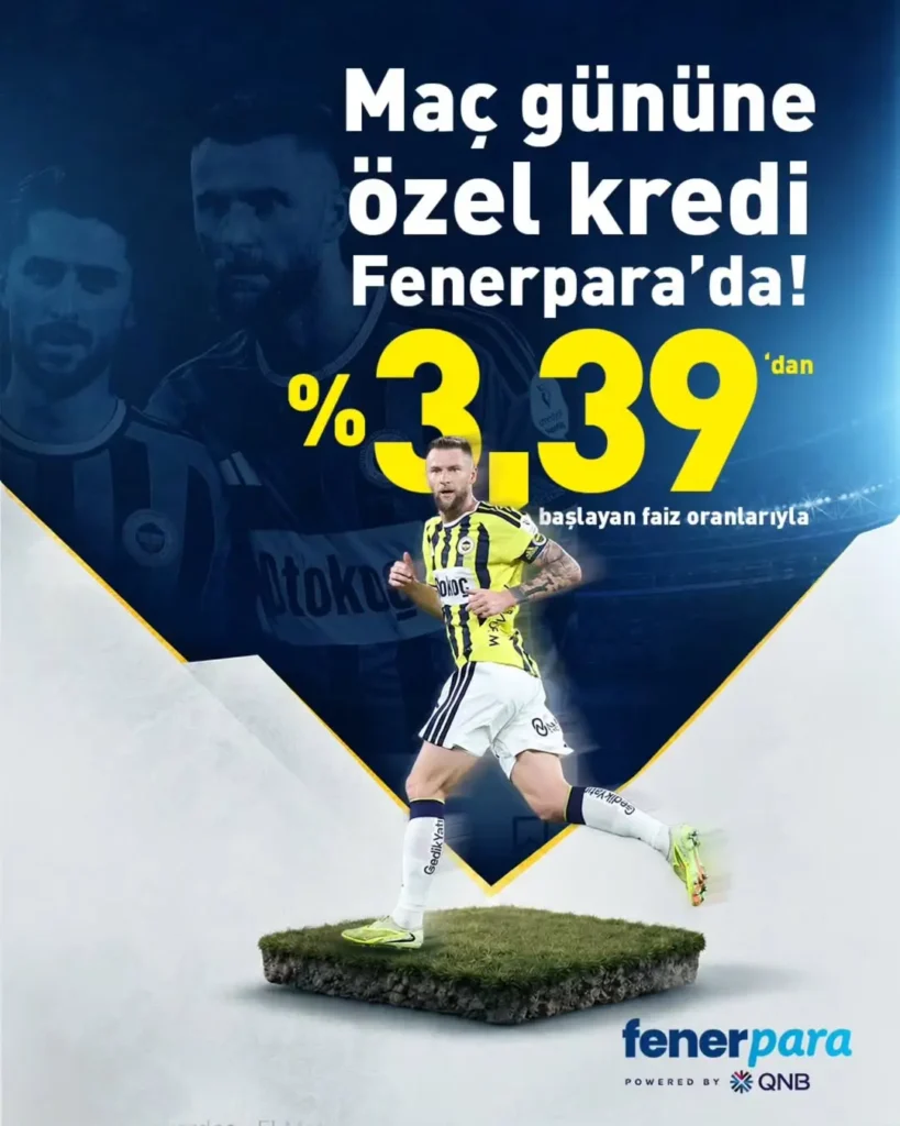 Fenerbahçe Derbide Taraftarına Özel Finansman Fırsatı Sunuyor