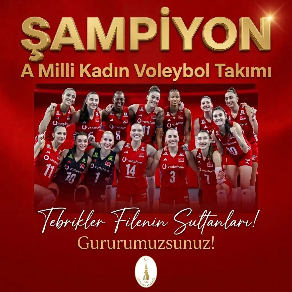 Filenin Sultanları Avrupa Şampiyonu Oldu