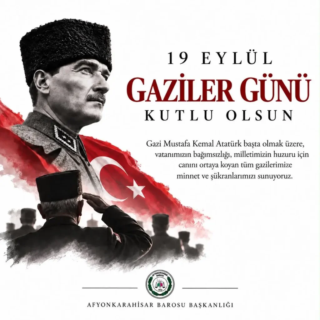 Gaziler Günü, Atatürk’ün unvanı anıldı