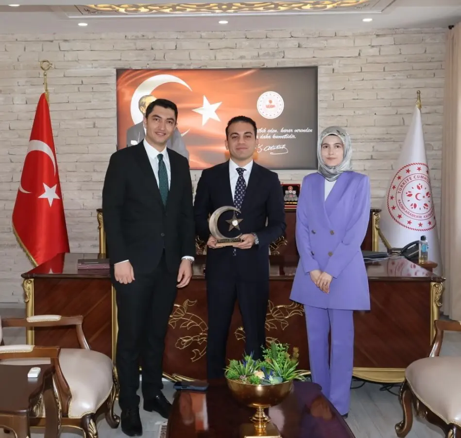 Hakimlerden Kaymakam Zıvlak’a Ziyaret