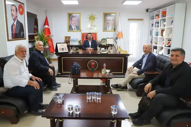 İl Başkanından Veda Ziyareti