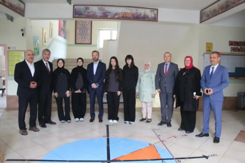 İsmail Çağlar Bayırcı Nafi Güral Fen Lisesi’ni Ziyaret Etti