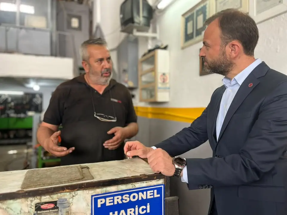 İsmail Çağlar Bayırcı sanayi esnafıyla bir araya geldi