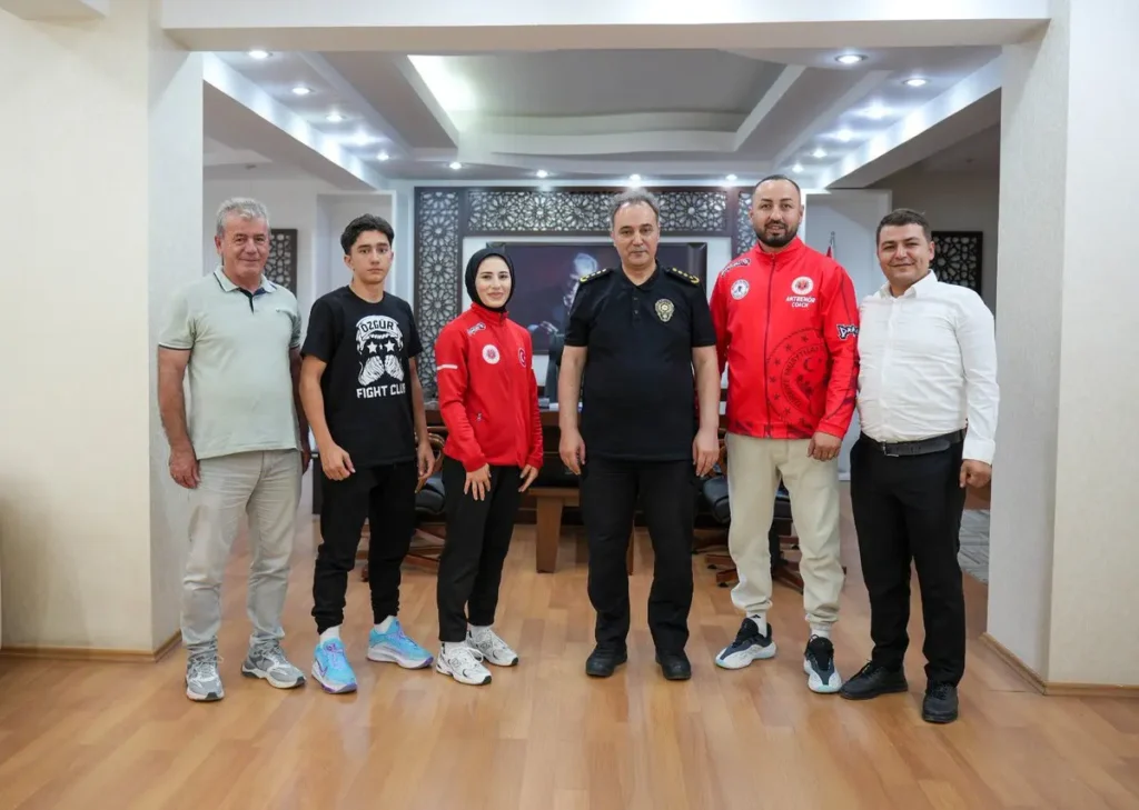 Isparta’dan Muaythai Şampiyonu Ziyareti