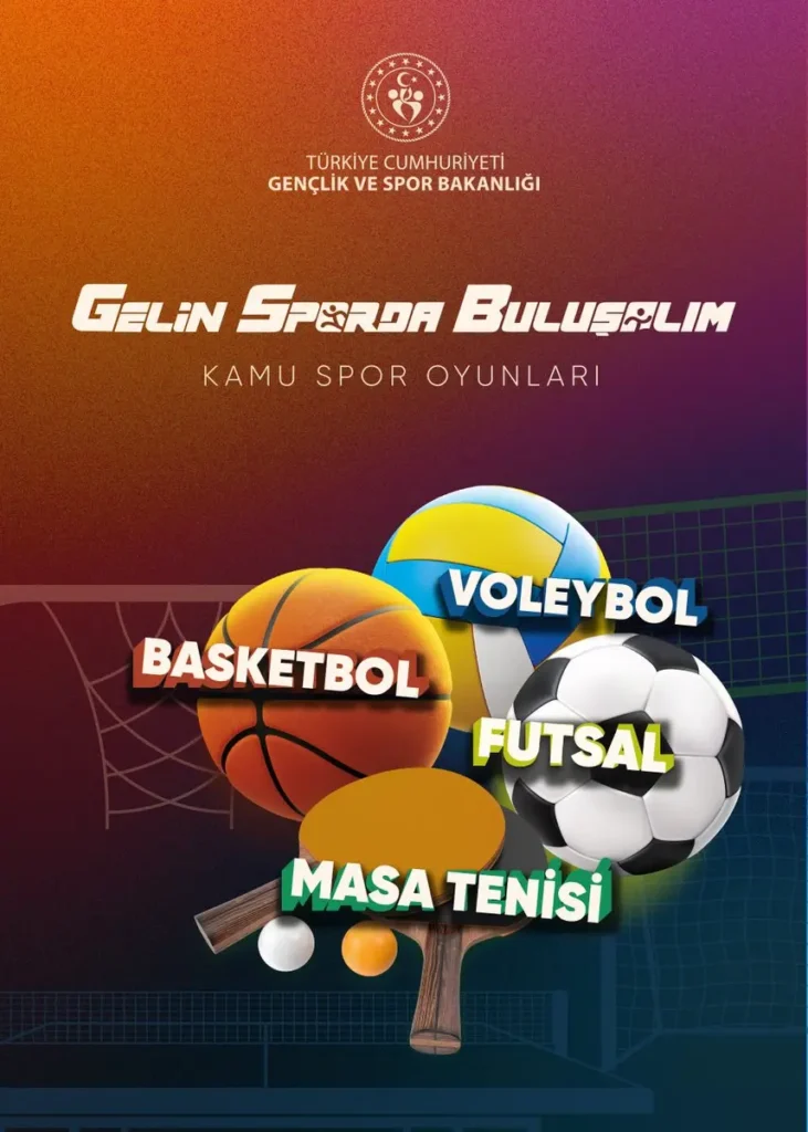 Kamu Spor Oyunları için başvurular başladı