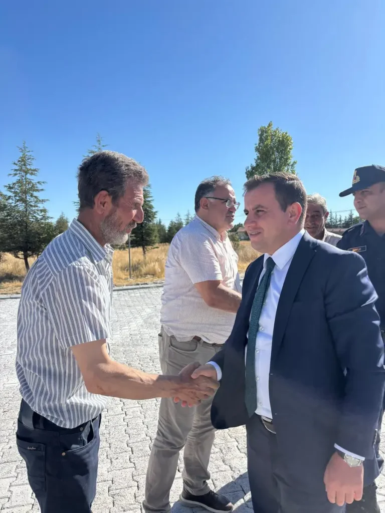 Kaymakam Adem Topaca Özkan Köyü’nü Ziyaret Etti