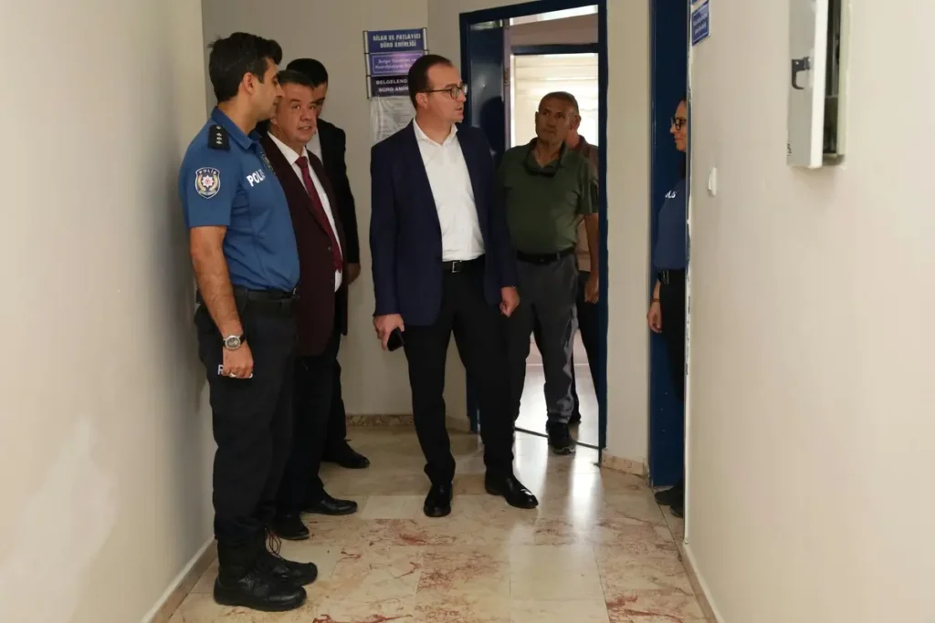 Kaymakam Akgül, Emniyet Müdürlüğünü Ziyaret Etti