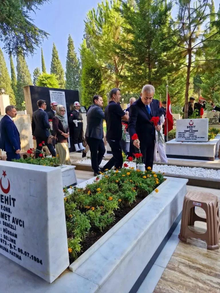 Kaymakam Alper Faruk Güngör Gaziler Günü’nü kutladı
