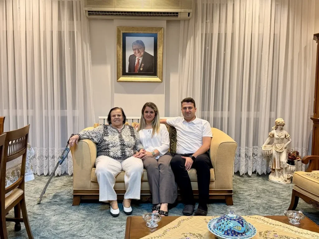 Kaymakam Cıdıroğlu Kameroğlu Ailesini Ziyaret Etti