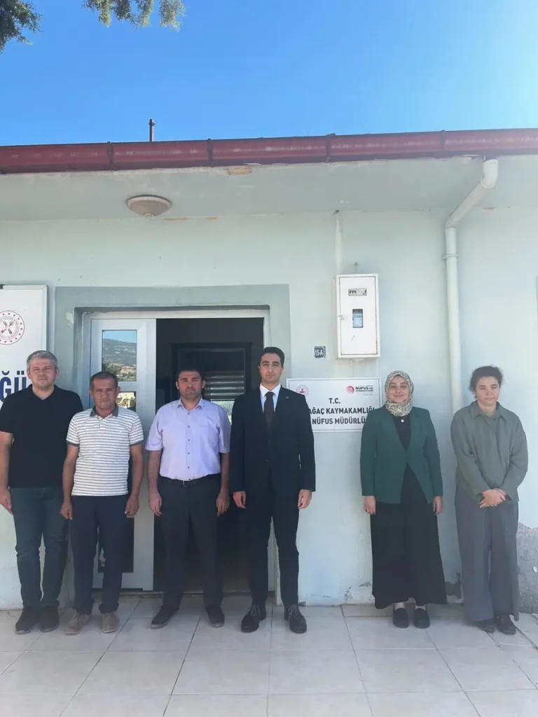 Kaymakam Haydarî, Nüfus Müdürlüğü’nü Ziyaret Etti