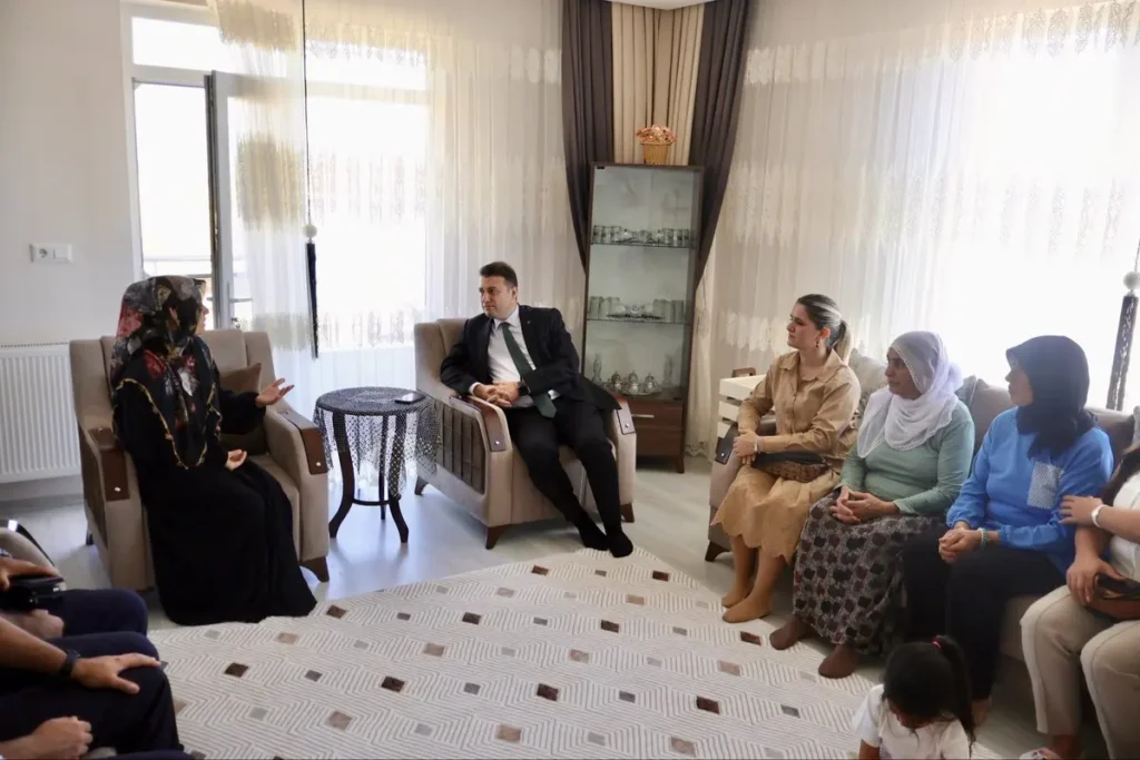 Kaymakam, Kaya Ailesine Taziye Ziyareti Gerçekleştirdi