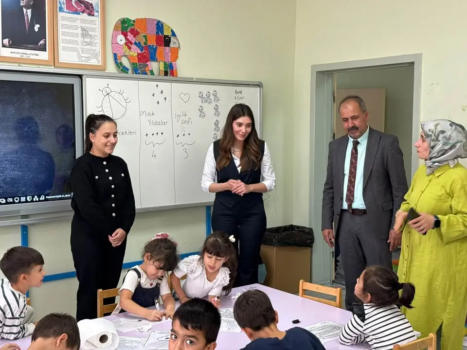 Kaymakam Sevde Nur Mantı Anaokulunu Ziyaret Etti