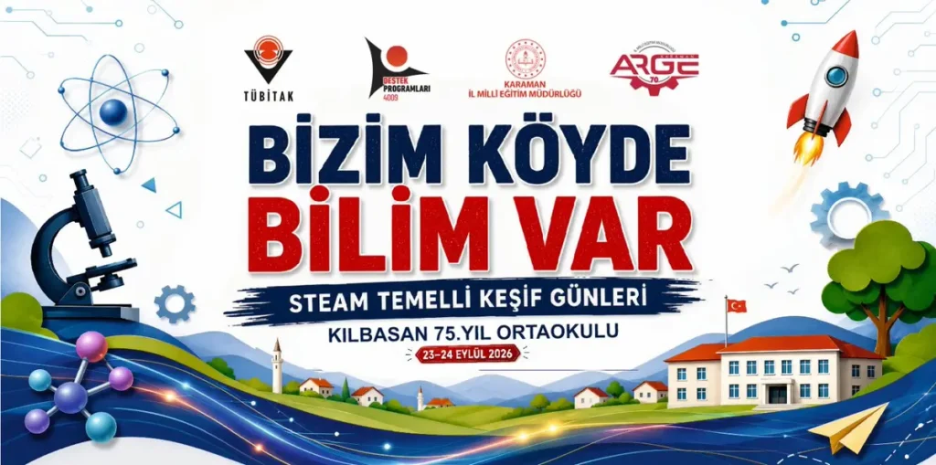 Kılbasan 75. Yıl Ortaokulu’nda Bilim Etkinliği