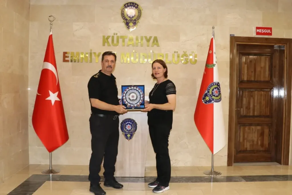 Kütahya Emniyet Müdürlüğü’nde Emeklilik Töreni