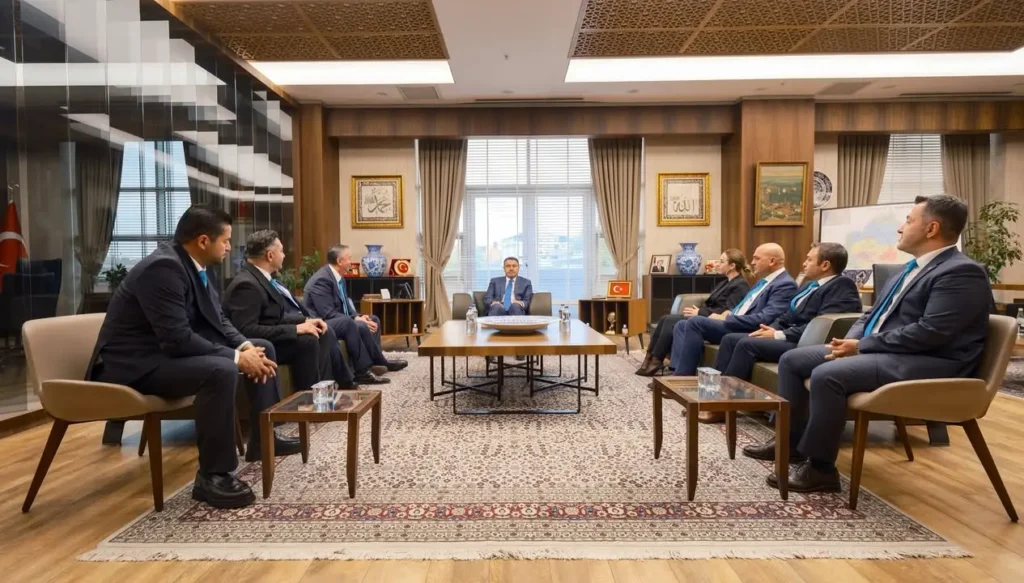 Kütahya Valisi, Başkan Adayını Kabul Etti