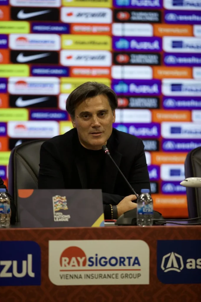 Montella: Oyuncularımız Fransa’ya karşı iyi savaştı